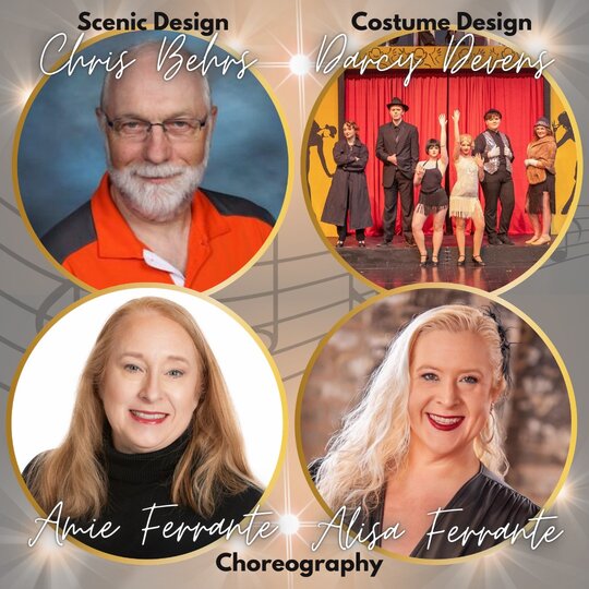 Jerry Award nominees — Scenic Design: Chris Behrs, Costume Design: Darcey Devens, Choreography: Amie and Alisa Ferrante